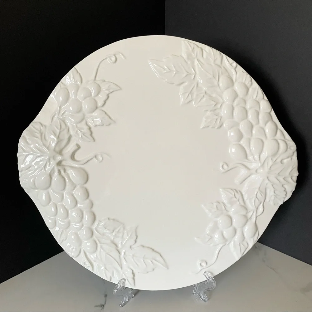White Grapes Cheese Platter by Pier 1